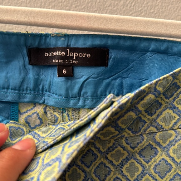 FINAL SALE‼️Nanette Lepore Pants size 6 - Picture 3 of 7